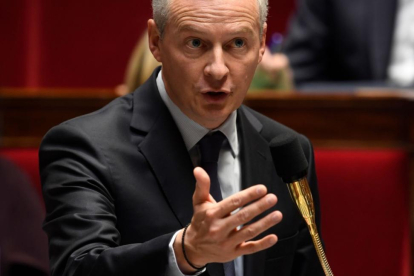 El ministro de Economía de Francia, Bruno Le Maire.-/ ERIC FEFERBERG (AFP)
