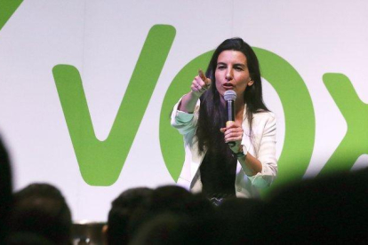 La candidata de Vox a la Comunidad de Madrid, Rocío Monasterio.-EFE