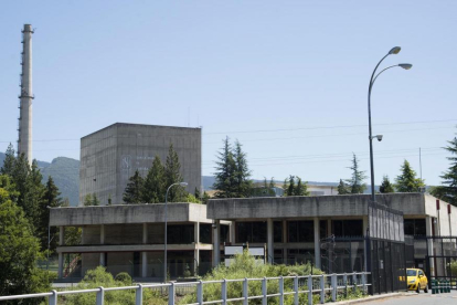 Imagen de la central nuclear de Santa María de Garoña, en Burgos.-ICAL