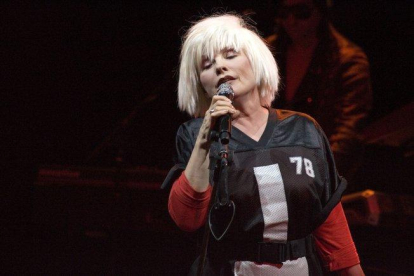 Debbie Harry, durante un concierto en Glasgow, en agosto del 2014.-