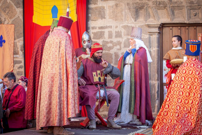 Desposorios de Jaime I y Leonor de Castilla. MARIO TEJEDOR