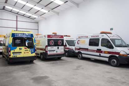 Vehículos de Nuevas Ambulancias Soria. HDS