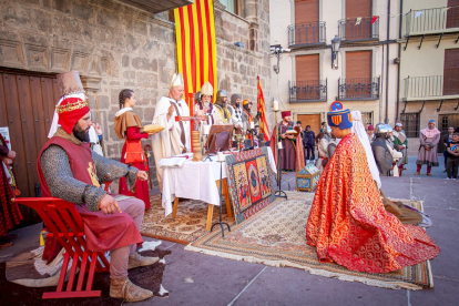 Desposorios de Jaime I y Leonor de Castilla. MARIO TEJEDOR