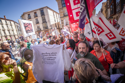 Desarrollo de la manifestación en Soria.-GONZALO MONTESEGURO