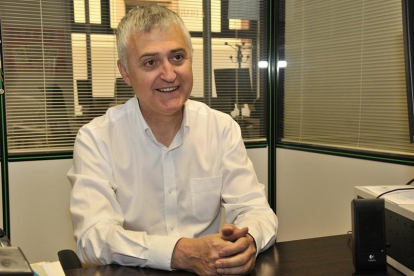 José Luis Alonso, candidato de Cs al Ayuntamiento de Soria. MARIO TEJEDOR