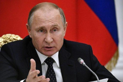 El presidente ruso, Vladímir Putin.-EFE / ALEXANDER NEMENOV