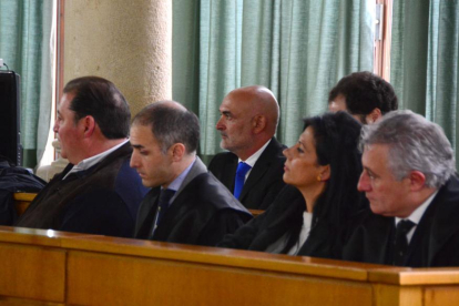 Un momento de la vista celebrada ayer en la Audiencia Provincial de Soria.-ÁLVARO MARTÍNEZ