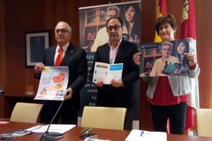 González de Córdoba, López Represa y Gil presentan la nueva campaña.-TOÑO CARRILLO