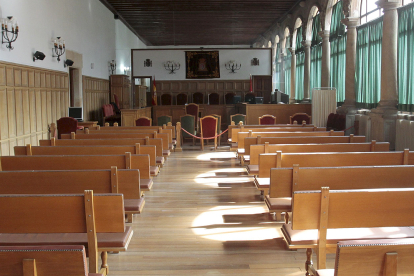 El juicio se celebrará en la Audiencia Provincial de Soria. LUIS ANGEL TEJEDOR