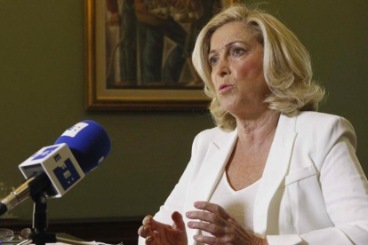 La delegada del Gobierno central en Madrid, Concepción Dancausa.-JUAN M ESPINOSA