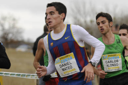 Daniel Mateo en el pasado cross de Valonsadero. / V. Guisande-