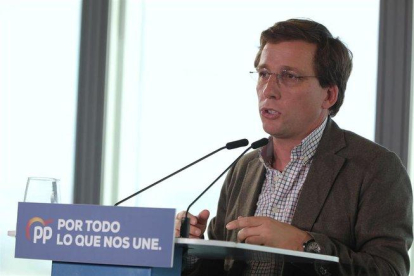 Alcalde de Madrid, José Luis Martínez-Almeida.-
