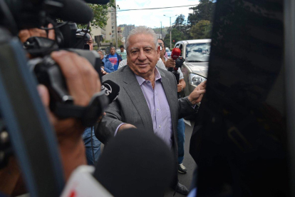 Luis Chiriboga, expresidente de la Federación de Fútbol de Ecuador-AFP