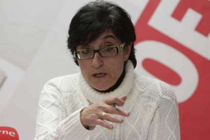 Pilar Delgado, presidenta de la Comisión de Servicios Sociales-L.AT.