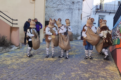 Fiesta de los Zarrones de Borobia, localidad que presume del carnaval más antiguo de Soria. HDS