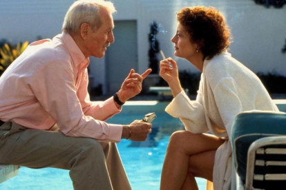 Paul Newman y Susan Sarandon, en una escena de Al caer el sol.-/ PERIODICO