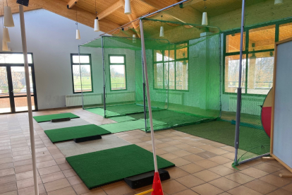Instalaciones de la Escuela de Golf en Pedrajas. HDS