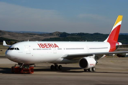 Un avión de Iberia-GERARD JULIEN (AFP)