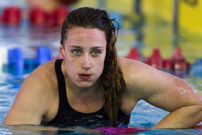 La nadadora Mireia Belmonte, en marzo, durante los Nacionales de Málaga.-Foto: EFE7 JORGE ZAPATA