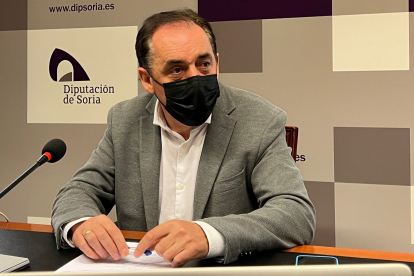 Benito Serrano, presidente de la Diputación y jefe de filas del PP de Soria.-HDS