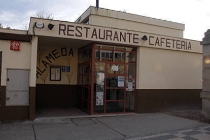 Bar restaurante de La Alameda de Cervantes./ A. M. -