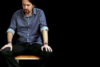 Pablo Iglesias interviene en un acto en Barcelona, el pasado 9 de abril.-EFE