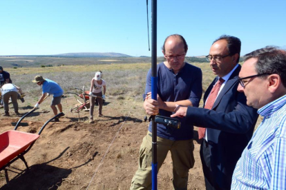 Las excavaciones en Numancia comenzaron ayer-A. M.
