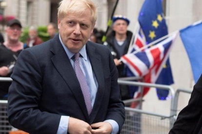 El candidato conservador a liderar el Partido Conservador Boris Johnson.-EFE / FACUNDO ARRIZABALAGA