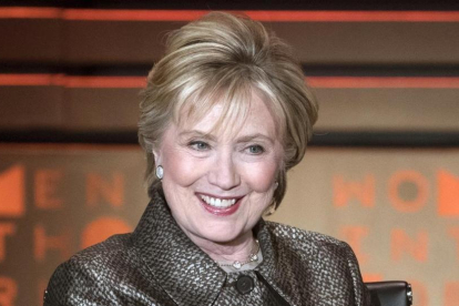 Hillary Clinton, en un evento social en Nueva York, el 6 de abril del 2017.-/ AP / MARY ALTAFFER