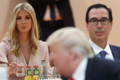Ivanka Trump, en la sala del plenario del G-20.-SEAN GALLUP / POOL / EFE