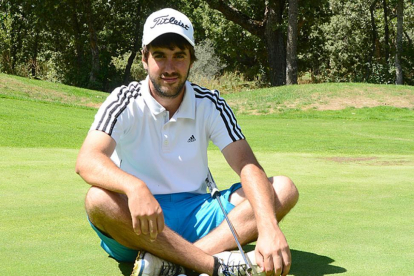 El golfista soriano Daniel Berná.-ÁLVARO MARTINEZ