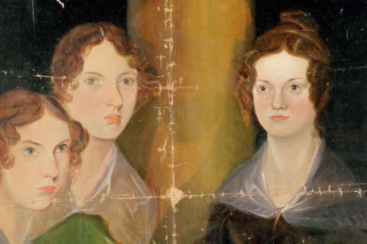 Las hermanas Brontë, pintadas por su hermano Branwell, en 1834.-EL PERIÓDICO