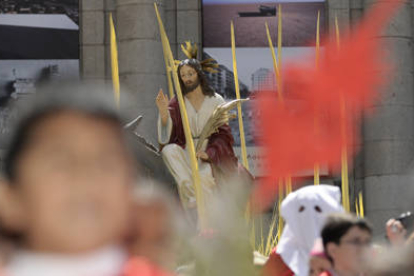 Imagen  de la Cofradía de la Entrada de Jesús en Jerusalén. / ÚRSULA SIERRA-