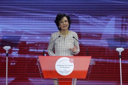 La presidenta del Banco Santander, Ana Botín-JUAN CARLOS HIDALGO / EFE