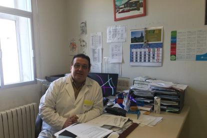 Ricardo Martínez Gallardo, jefe de Psiquiatría del Complejo Hospitalario de Soria.-HDS