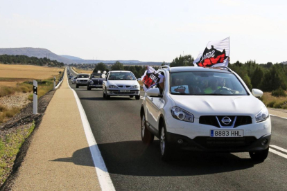 Soria, Burgos y Valladolid claman por Autovía del Duero
Cerca de 2.000 personas llenan la plaza Mayor de Aranda desde las 3 provincias