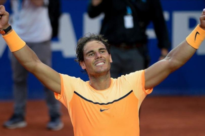 El tenista mallorquín Rafa Nadal.-AFP / JOSEP LAGO