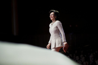 La presidenta del Banco Santander, Ana Botín.-EFE