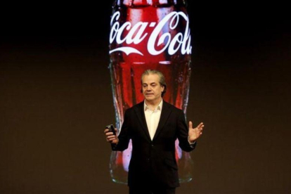 Marcos de Quinto, en una presentación de Coca Cola.-JOSÉ LUIS ROCA