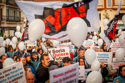 Manifestación de Soria ya por una sanidad digna. MARIO TEJEDOR (31)