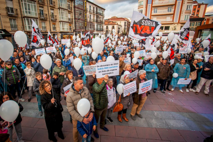 Manifestación de Soria ya por una sanidad digna. MARIO TEJEDOR (35)