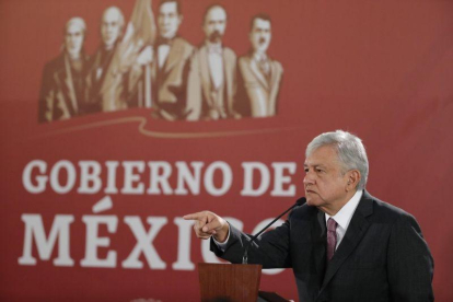 López Obrador entró en funciones desde el 1 de diciembre-EFE