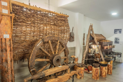 Algunas de las piezas de esta exposición que puede verse en el Museo de la Gamella-Ángel Leiva