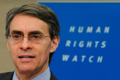 Kenneth Roth, director ejecutivo de Human Rights Watch.-AFP