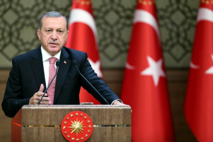 Erdogan, en una imagen del pasado agosto.-AFP / KAYHAN OZER