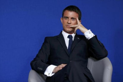 Manuel Valls, en una imagen del 2015, cuando era primer ministro.-REUTERS / BENOIT TESSIER