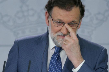 Mariano Rajoy,  expresidente del Gobierno.-JOSE LUIS ROCA