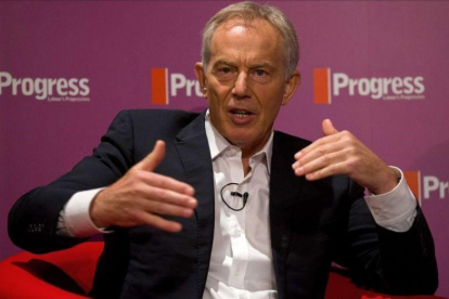 El exprimer ministro británico Tony Blair.-AFP / JUSTIN TALLIS