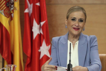 La presidenta de la Comunidad de Madrid Cristina Cifuentes.-BALLESTEROS (EFE)