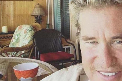 El actor Val Kilmer, en una imagen reciente de su Instagram.-INSTAGRAM